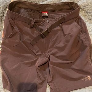 North face dark grey shorts